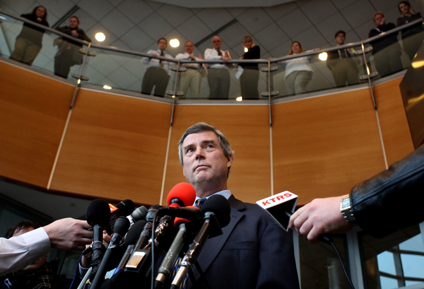 St. Louis County Prosecuting Attorney Robert P. McCulloch announces Devlin charges